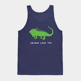 Iguana Love You Tank Top